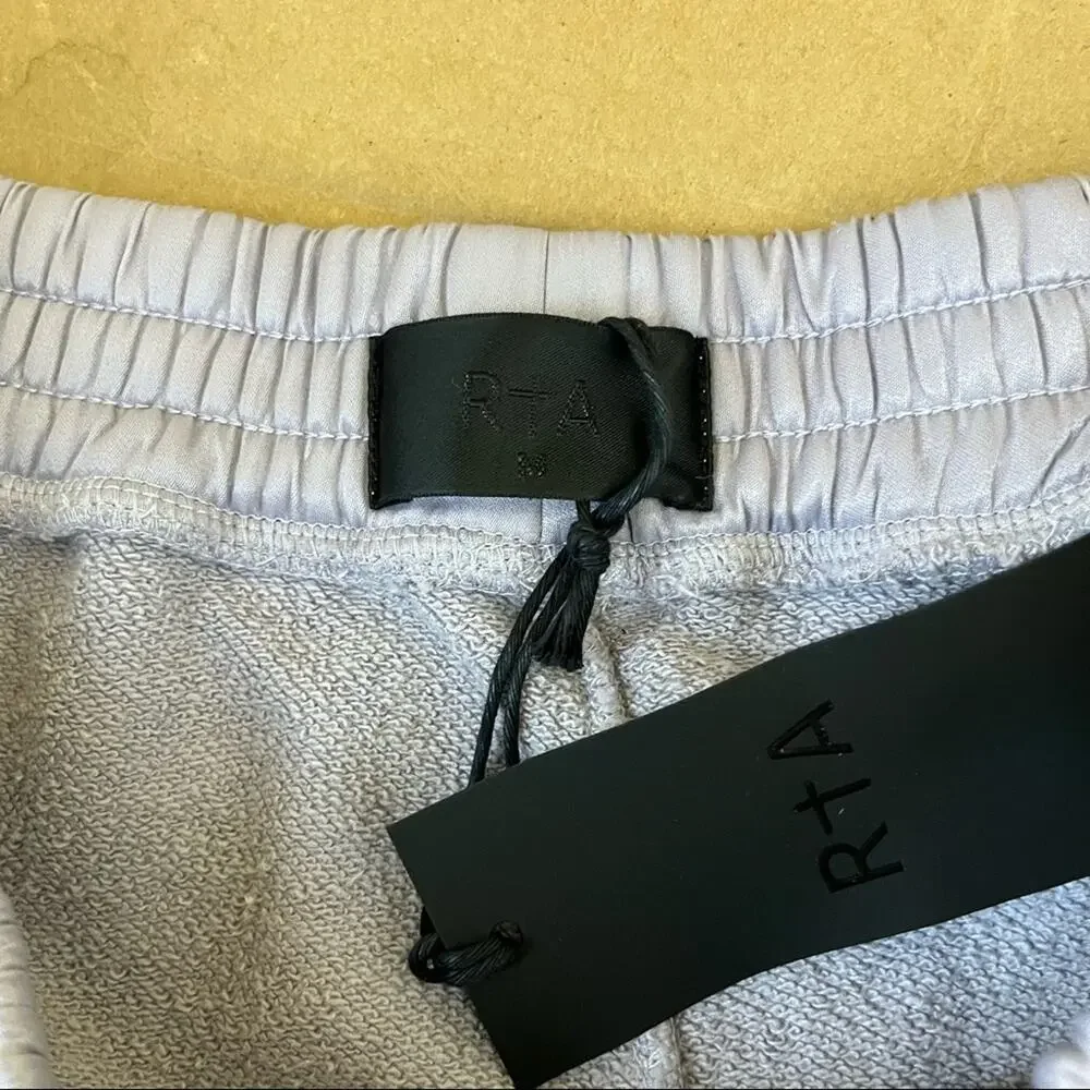 RtA Edgar Sweat Shorts in Dusk Mauve